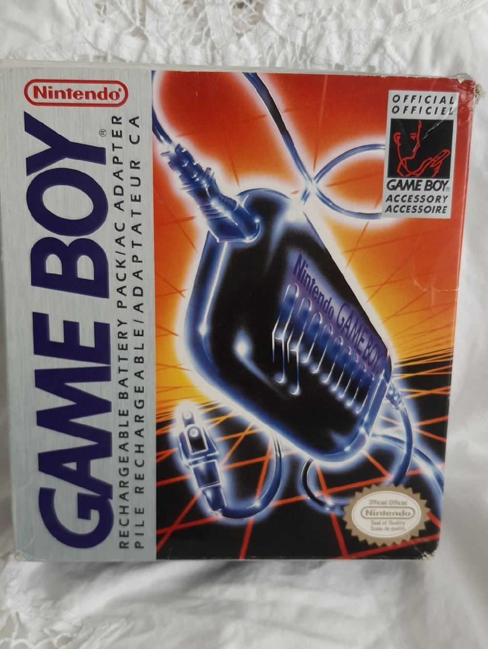 Nintendo Game Boy Rechargeable Battery Pack AC Adapter